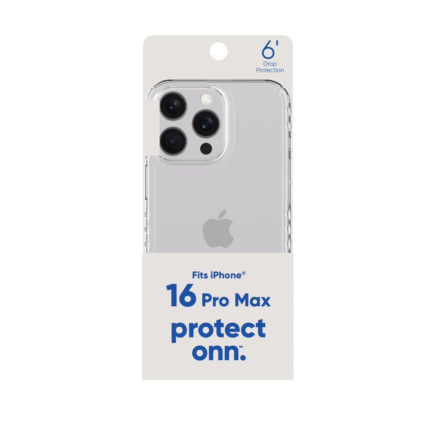 . Protective Gel Phone Case for Iphone 16 Pro Max - Clear