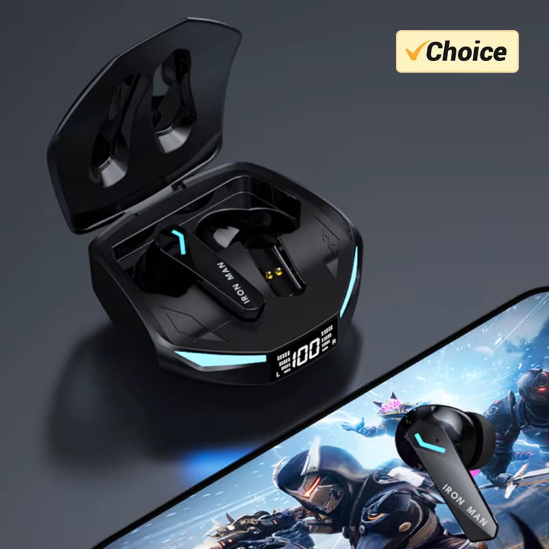 Choice  GM2 Pro Bluetooth 5.3 Earphones Sports Headset Wireless In-Ear Gaming Low Latency Dual Mode Music Headphones New